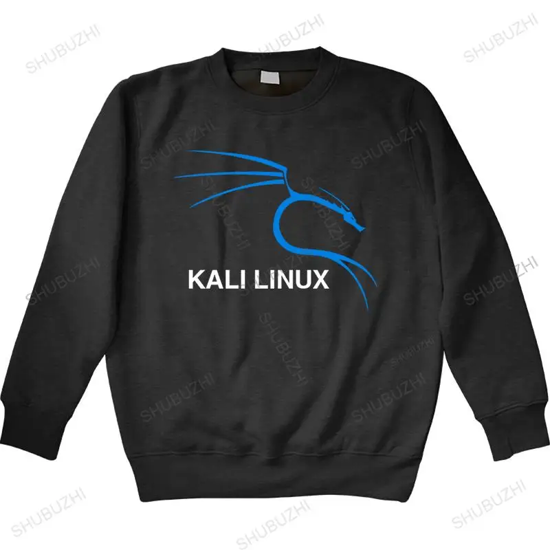 Man crew neck hoodie Kali Linux-Popular Tagless sweatshirt men cotton autumn brand drop shipping brand men autumn hoodie