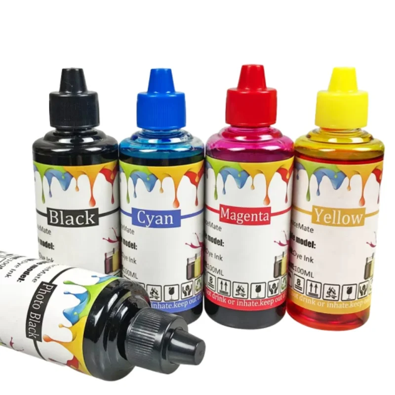 100 ミリリットルインク黒色 HP 650 インク詰め替えキット Deskjet In Advantage 2640 シリーズ 2645 2646 2648 プリンタと互換性あり