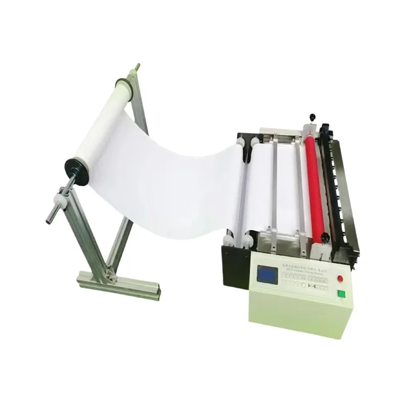 Computerized CNC Paper Cutting Machine With High-Speed Steel Blade 50M/Min Capacity Easy Operation
