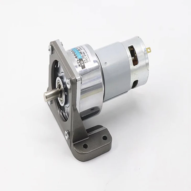 

12V/24V Micro Motor High Torque Adjustable Speed Motor Slow Speed DC Motor XD-60GA775 DC Gear Motor35W