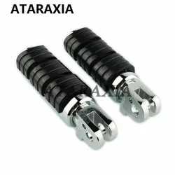 Motorcycle Pedals Footboards Parts Front Rider Foot Pegs FootRests Footpegs For Honda VTX 1800 Shadow 1100 Yamaha Kawasaki