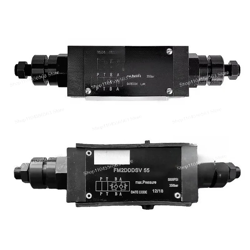Throttle Valve FM2DDSV55 FM2DDDSV55 FM2DDKV Stacked Flow Control Valve Hydraulic Speed Control Valve