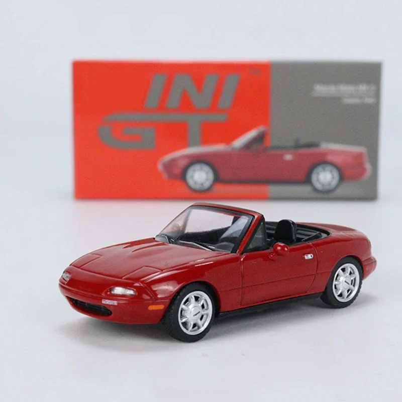 

GT 1:64 литая модель автомобиля Mazda Miata MX-5 Классическая Ностальгия Коллекция игрушек для взрослых подарок сувенир статический дисплей