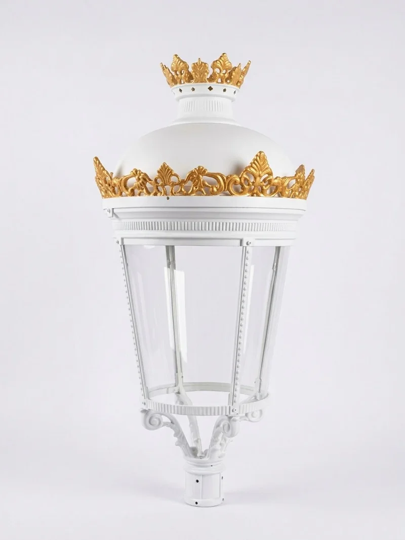 European Royal Mail Light 30W-100W Classical Garden Lighting CE ROHS Certified Vintage Street Light 5 Year Warranty, White