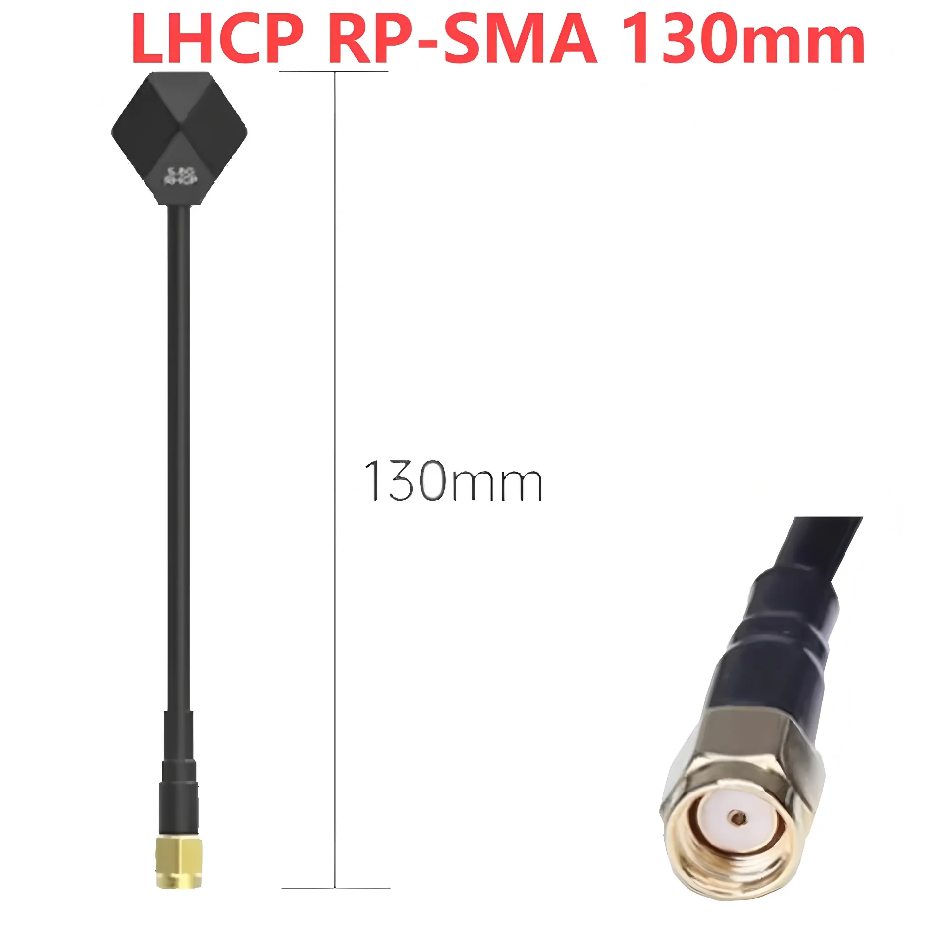IFlight Albatross V2 SMA 5.8GHz 2.4dBi Antenna LHCP RP SMA / RHCP SMA 90MM/130MM/180MM for FPV Racing Drone Part