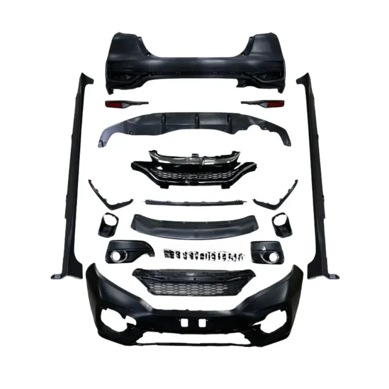 

For Honda Fit GK5 (2014-2021)| RS Style Upgrade Body Kit - Front/Rear Bumper, Grille, Side Skirt