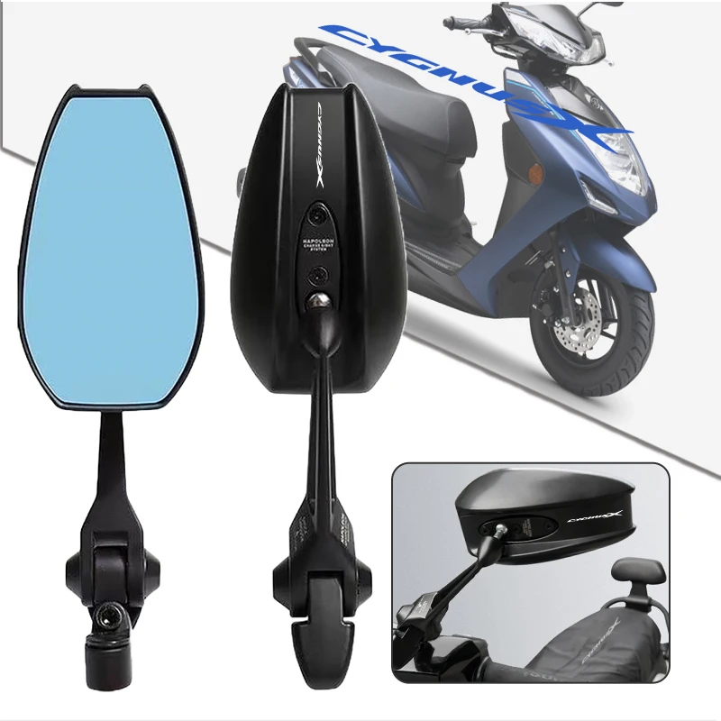 Зеркало заднего вида для мотоцикла, зеркала заднего вида, отражающее боковое зеркало для YAMAHA CYGNUSX 125 CYGNUS X 125 SMAX 155 ZUMA X BWS