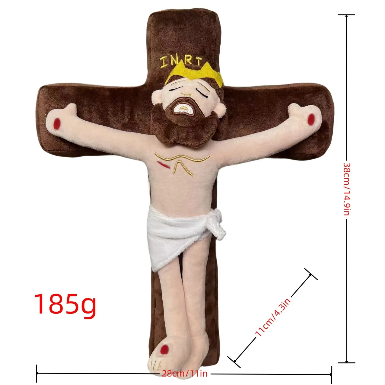 Jouet en peluche Jésus-Christ pour enfants, figurine religieuse, beurre doux, cadeau pour enfants, croyant, nouveau