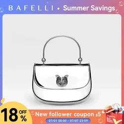 BAFELLI 2026 NEW WOMEN'S HANDBAG CAT EVENING PURSE LUXURY BRAND DESIGNER STYLE FASHION CASUAL CROSSBODAY LEATHER STYLISH