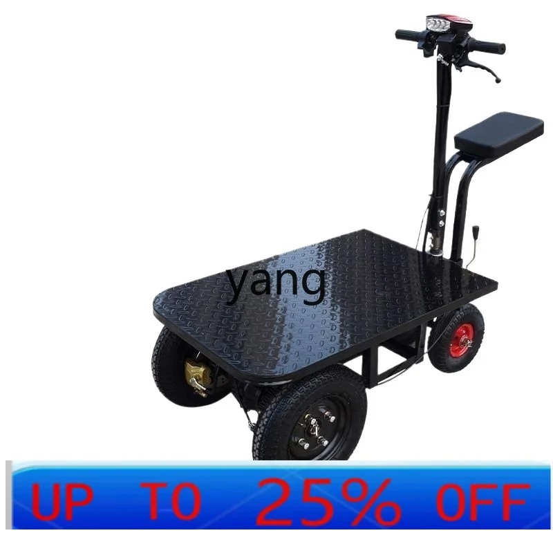 

Левая электрическая плоская тележка с обратным осликом, тележка для вытягивания плитки, цементная тележка