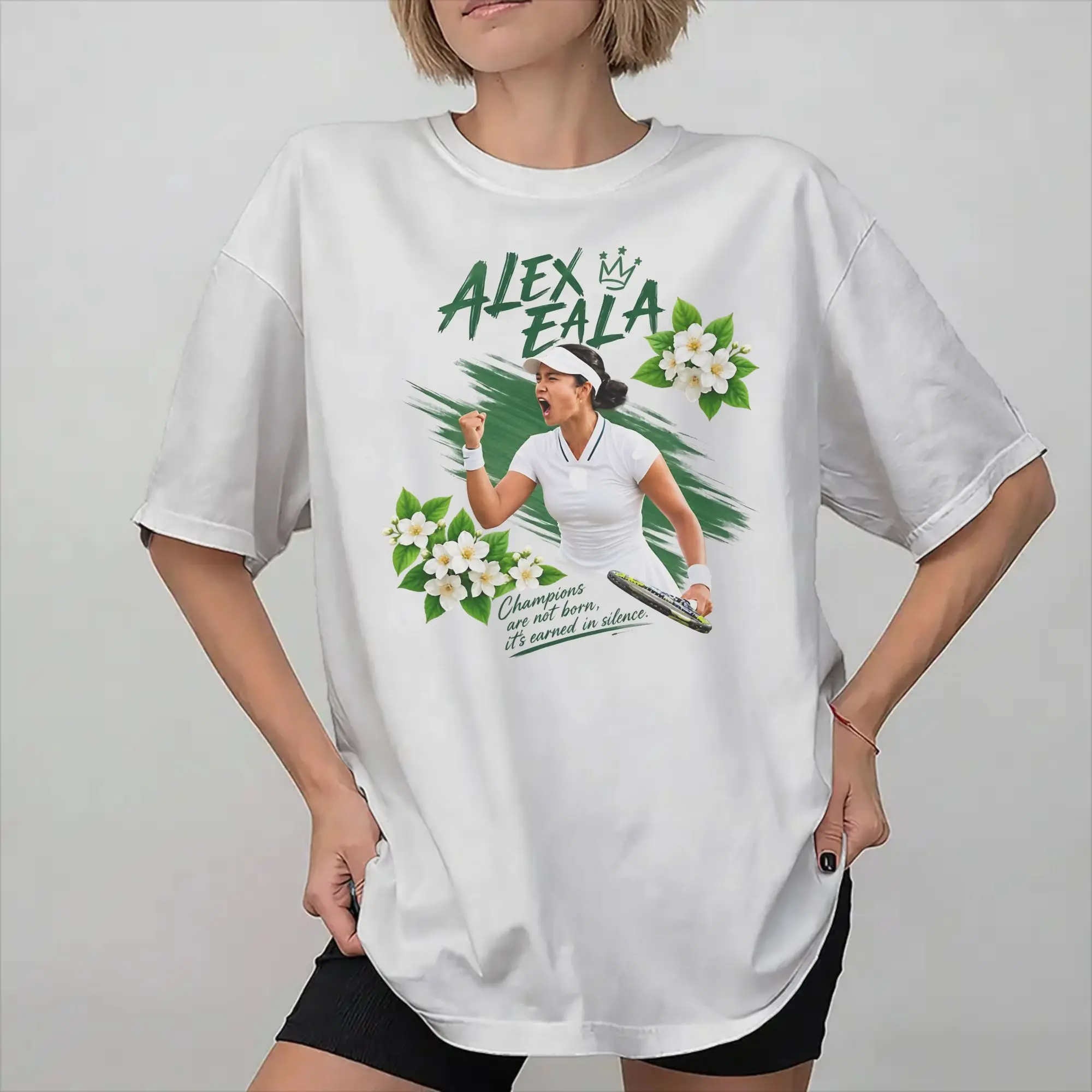 Alexandra Alex Eala tennis 2026 Apparel Men Women T Shirt Pure Cotton Tee Printed  T-shirt Clothing