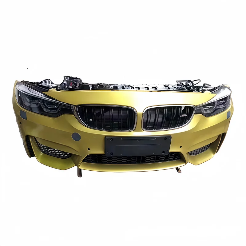 Front Radiator Grille Assembly for -M3 F80 R Includes Bumper Brake Light Screw-On with 1 Year Warranty