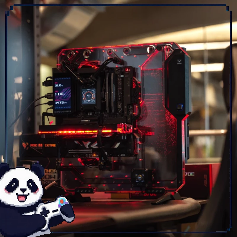 

G20 Open Waterway Board Chassis E-Atx Motherboard Flexible Line Management Water-Cooled Industrial Machinery Design Chassis