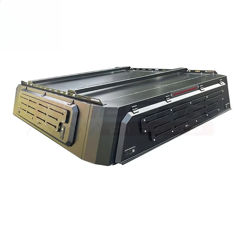 Scalable Aluminum Alloy/manganese 4X4 Pickup Truck Steel Dual Cab Hardtop Canopy for Gladiator 2018-2021
