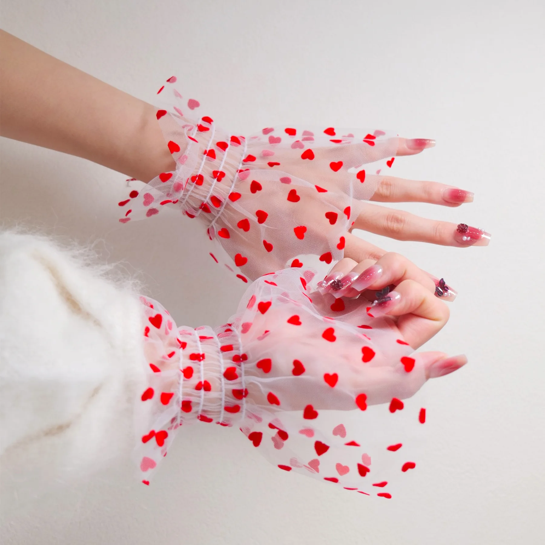 Nail Tips Display Sleeve Fashion Accessory
