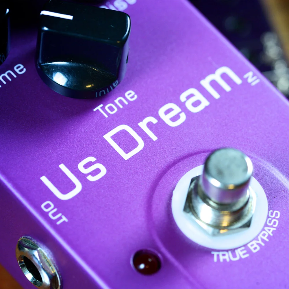 JOYO JF-34 US DREAM Distortion Guitar Effect Pedal High Gain Distortion Effect Driven Tube Amplifier Simulation Guitar Pedal