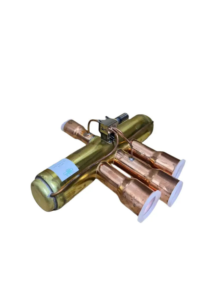 تشجيانغ Sanhua مكيف الهواء صمام تحويل رباعي الاتجاه SHF-35B-79 12P-15HP مضخة الحرارة صمام تحويل رباعي الاتجاهات