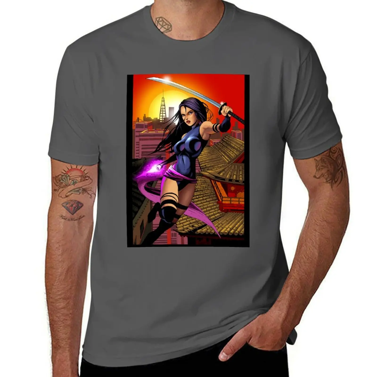

Psylocke T-Shirt Quick Dry Fishing T-Shirt