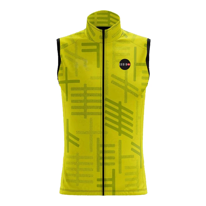 Winddicht fietsvest voor heren, mouwloos Jersey, MTB racefiets tops, Windbreaker Gilet, Nieuw, 2022