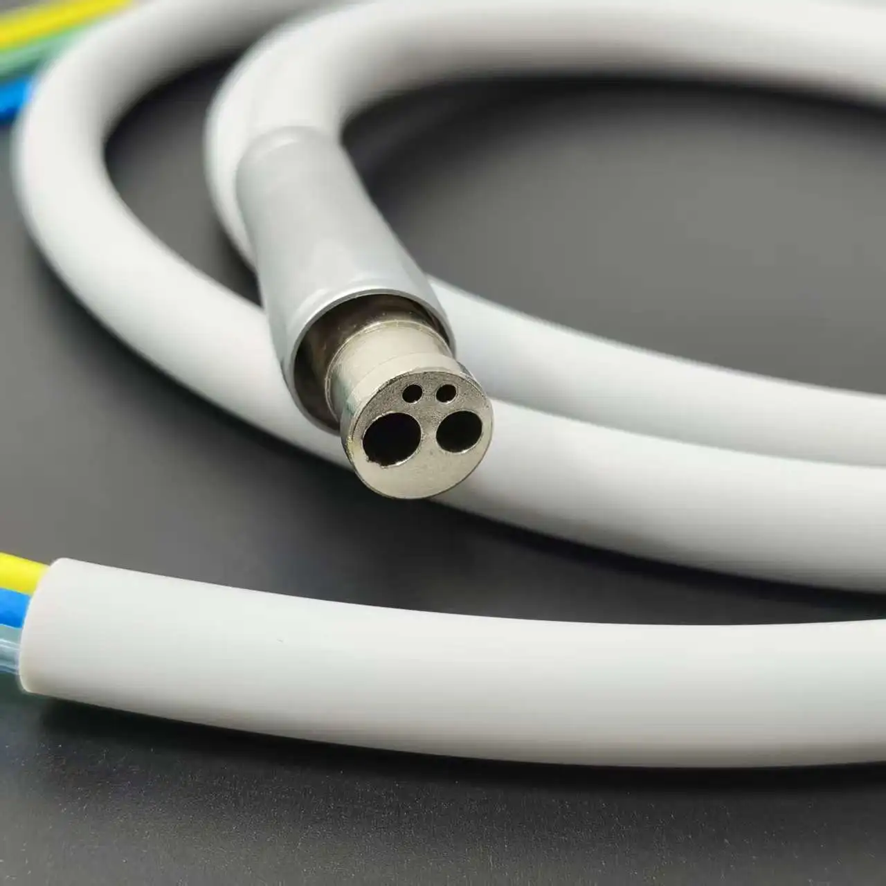 Dental High Speed Handpiece Tube 4/6 Holes With Plastic Head Hose Connector Dental Water Pipe Replacement Parts Dental sensor