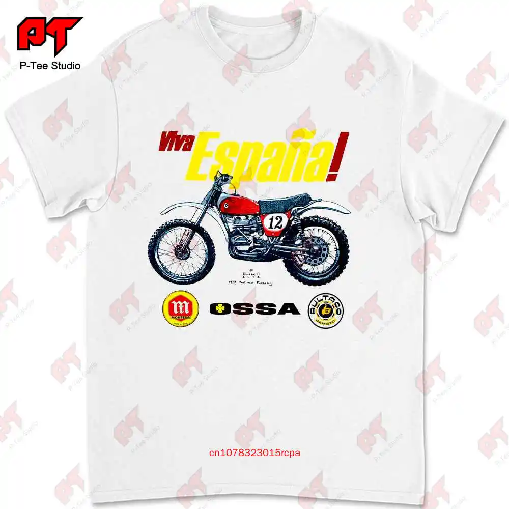 T-shirt Motocross Bultaco Ol'attitude Montesa 01, VQ Call