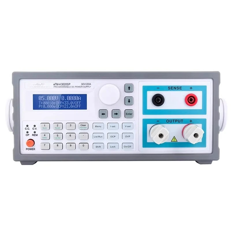 Programmierbares, leistungsstarkes, einstellbares DC-geregeltes Netzteil für die gleiche Tür