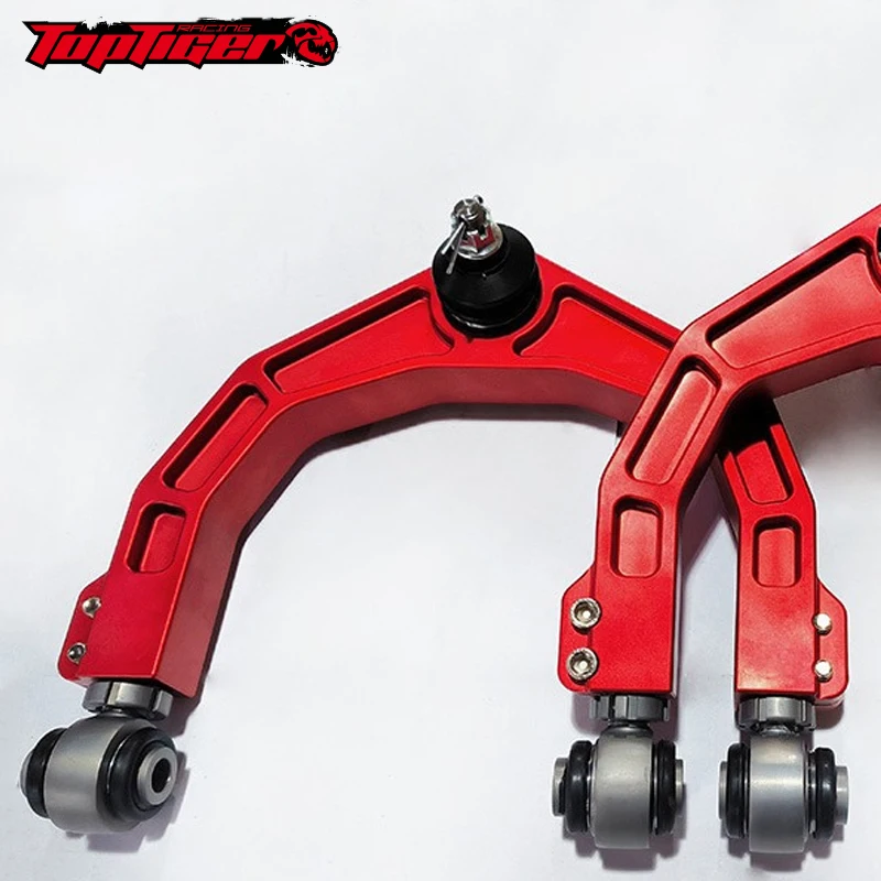 TopTiger 4WD Off Road Suspension Aluminium Adjustable Upper Control Arms Pajero Sport Use For Triton L200 / Navara NP300