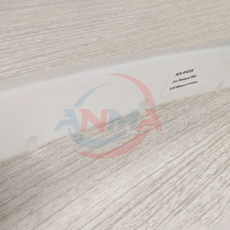5Pieces Roland28 Wash Up Blade 818X60mm With 8 holes For Man Roland 500 Printing Machine Parts