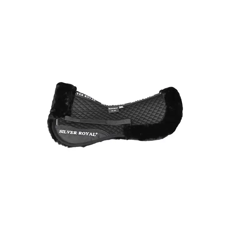 Fotografia 5: Sela com borda meia almofada meia almofada para cavalo e sela 17 polegadas 17,5 polegadas 18 polegadas