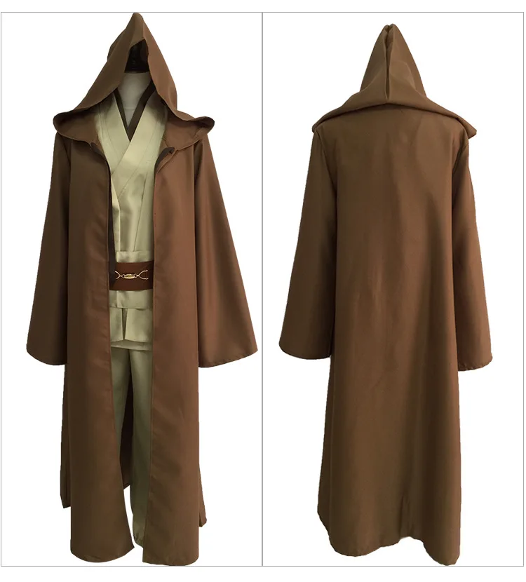 Star and War Cosplay Jedi Costume Anakin Replica Rob Halloween Outfits Clothes For Women Men Plus Size 4XL