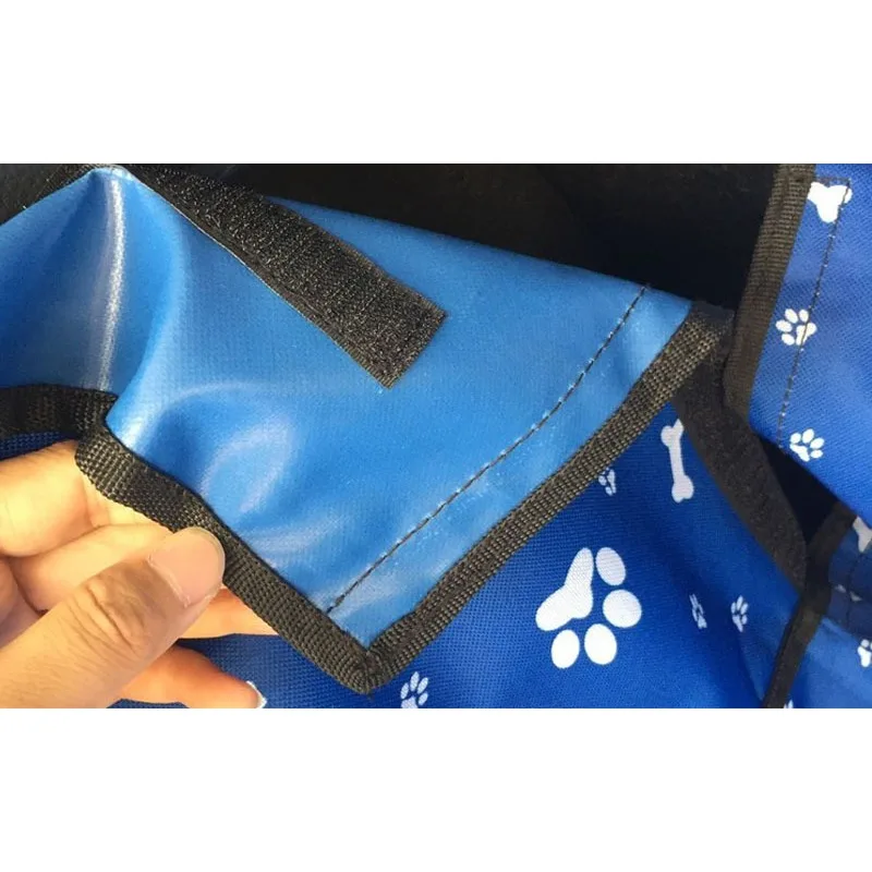 Pet Dog Car Seat Cover Trunk Mat Dog Carrier Trunk Cargo Liner for Pet Waterproof Oxford Cloth Dog Cat Back Seat Covers