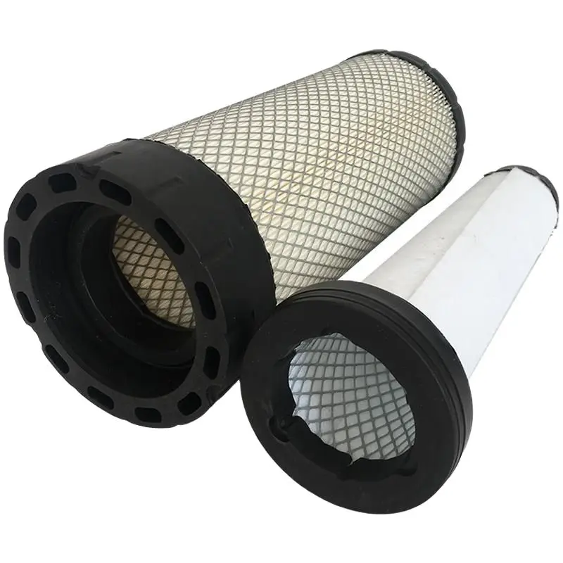 For Liugong Air Filter LG907 Excavator Accessories Air Filter Element Air Filter AF26529 AF26530 High Quality Accessories