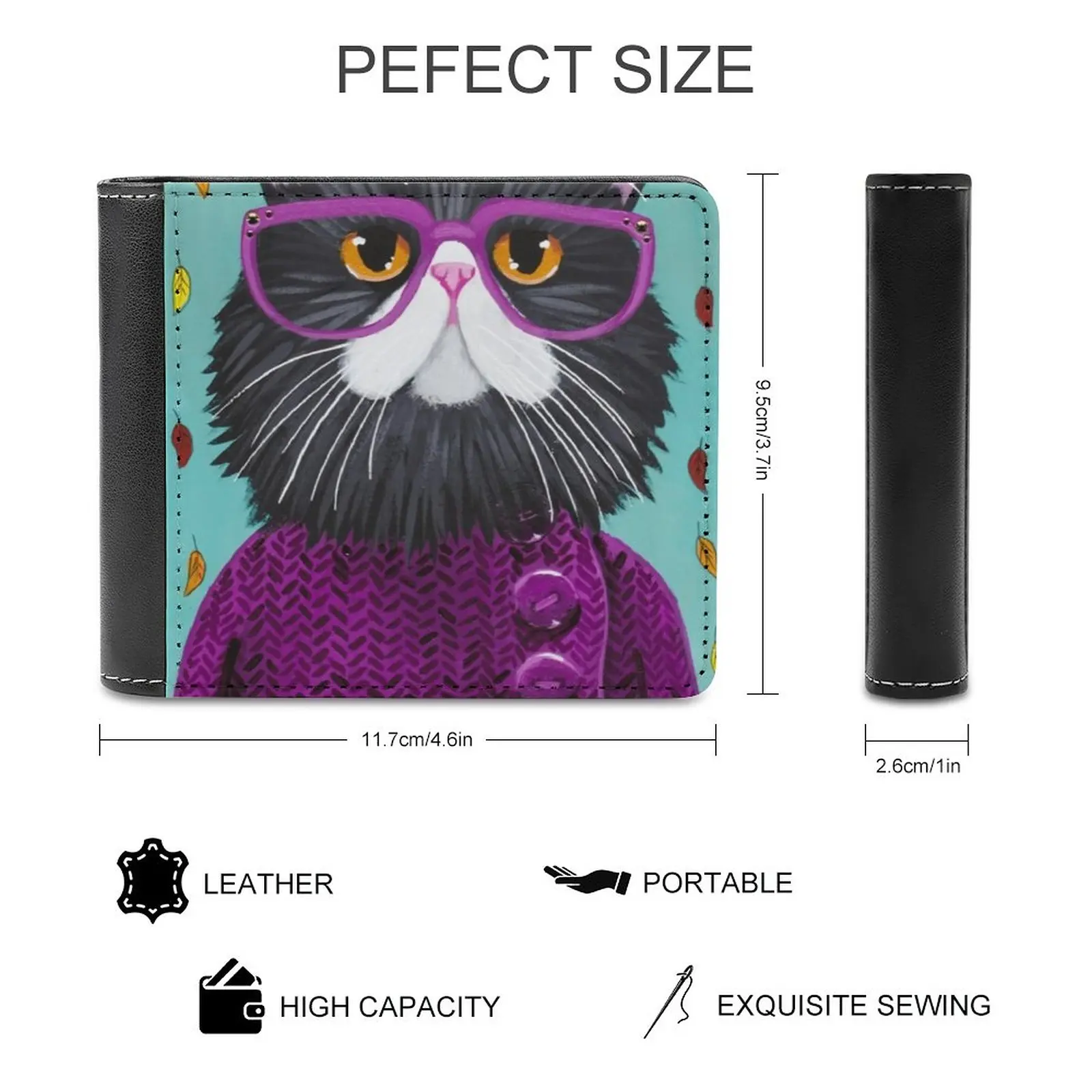 잠자리와 연꽃 남성용 지갑 지갑 지갑 새로운 디자인 달러 가격 탑 남성용 가죽 지갑 드래곤 잠자리 연꽃 물