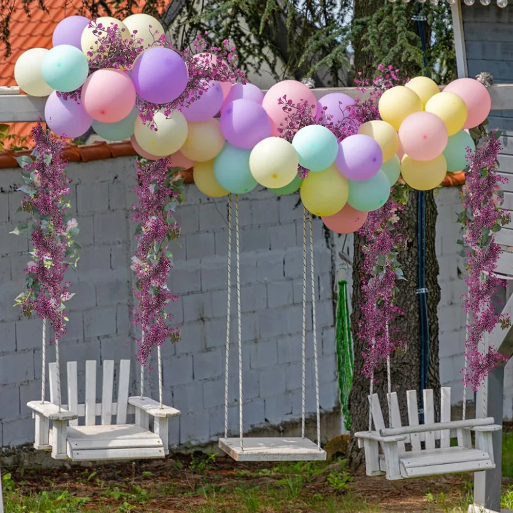 Künstliche Hängepflanze, Herbstgirlande, Grün, Zuhause, Zimmer, Hochzeit, Tischdekoration, Party-Dekoration, Weihnachten, Thanksgiving-Dekoration – Detail 5