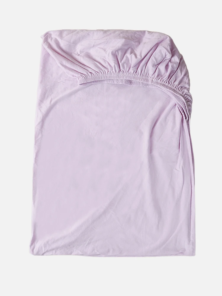 130*70cm Solid Color Baby Fitted Sheets Cotton Crib Mattress Children\'s Bed Cover For Newborn Bassinet Cradle Sheet Beding