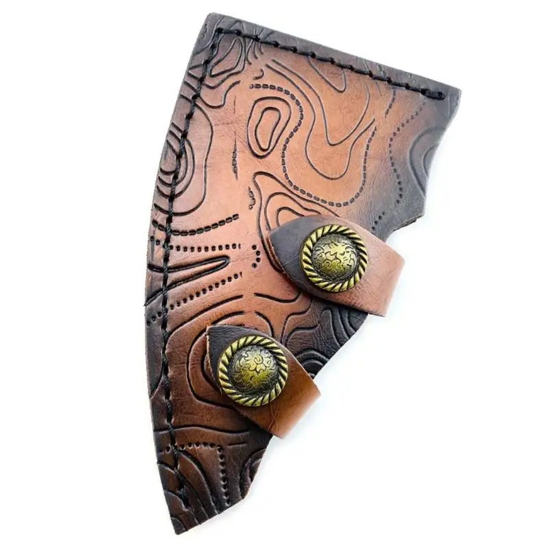 652F Stitched Leather Cover for Shop Storage and Daily Carry