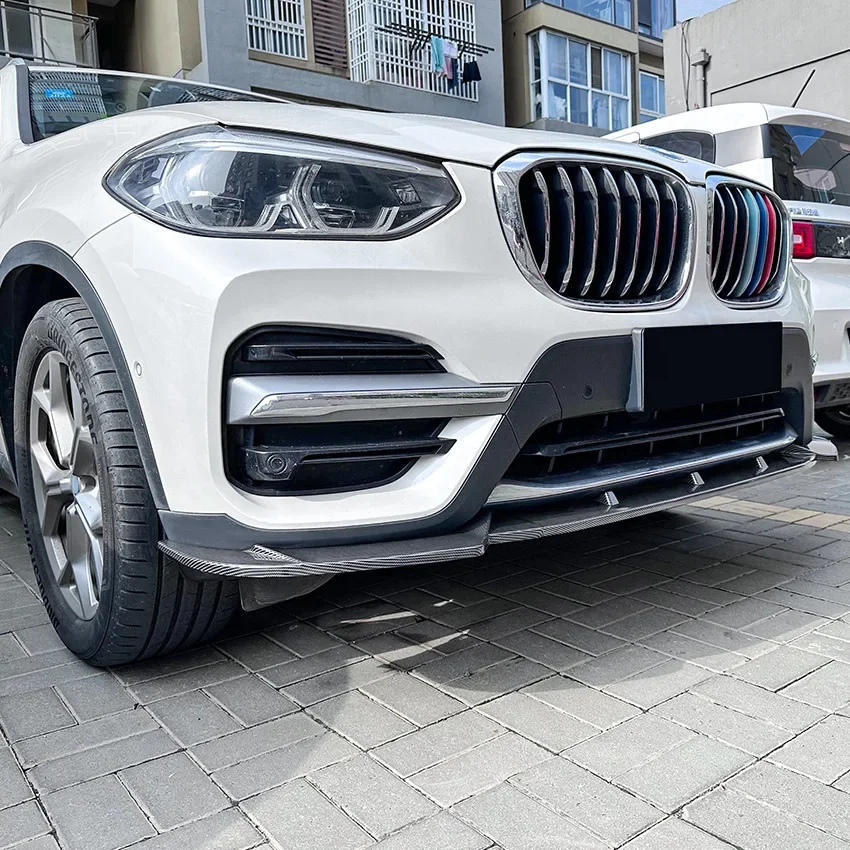 واقي شفاه الذقن المصد الأمامي ، ناشر جناح ، جهاز تقسيم طقم هيكل لسيارة BMW X3 G01 Pre-LCI شو شو ، أجزاء المجرفة