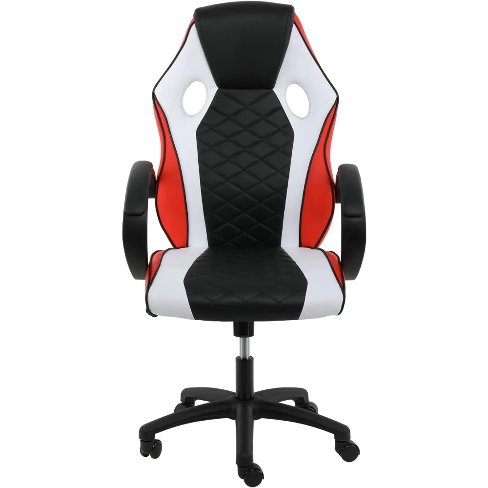 YSSOA Gaming Chair, Ergonomic Computer Chair,Backrest and Seat Height Adjustable Video Game Chair,Swivel Recliner Office Chair,