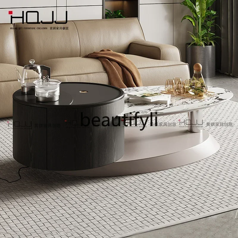 

SS ss7486 Modern simple coffee table tea integrated kung fu office tea table living room table multi-function