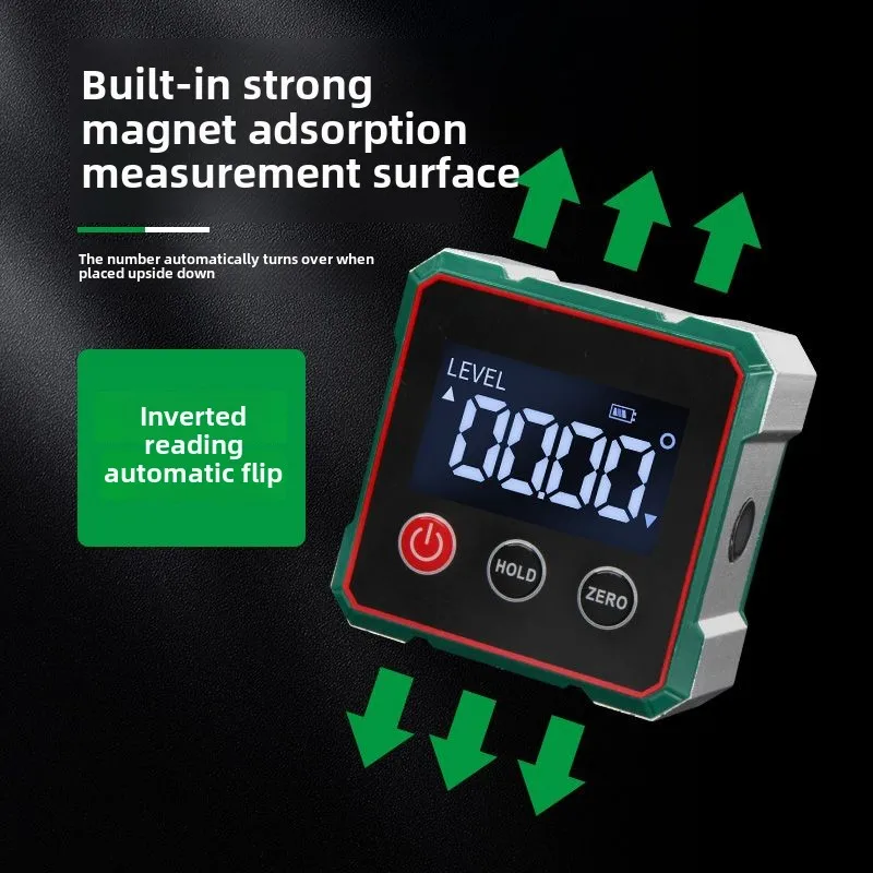 傾斜計デジタルディスプレイ傾斜ボックス電子角度定規磁気仕様傾斜レベルなどのゲージツール