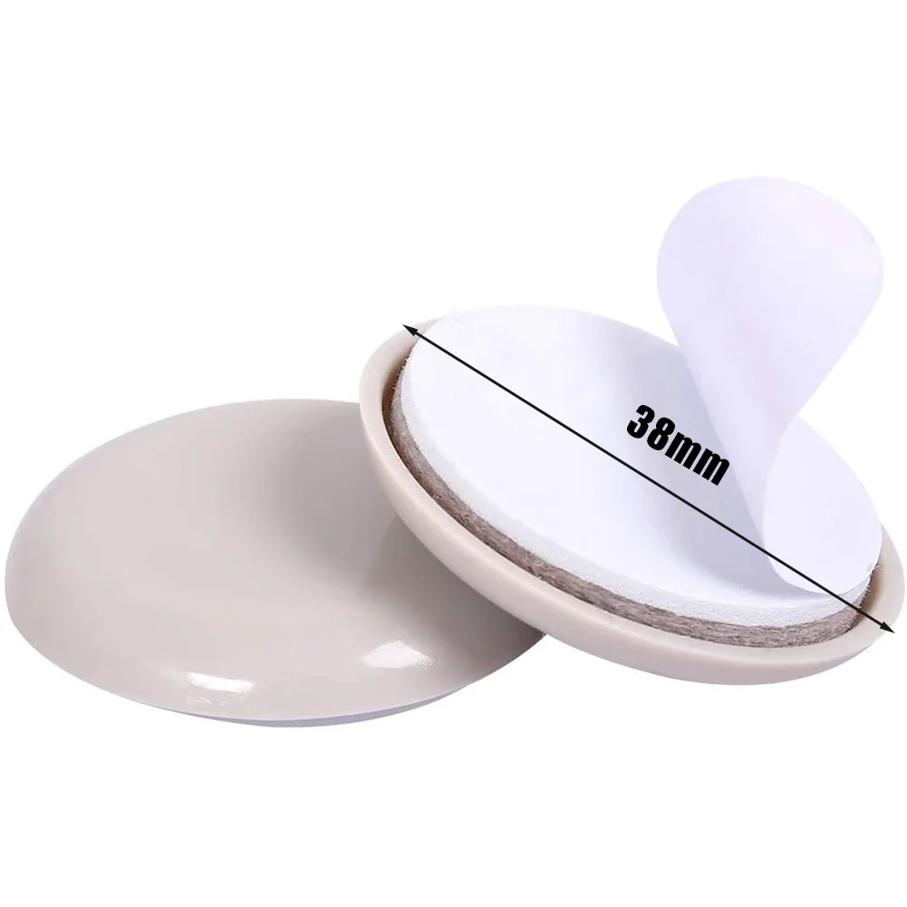 Tappetini protettivi Cursori per mobili Ufficio per tavoli Cursori per mobili Reclinabili in plastica moderne Riducono l'attrito e il rumore