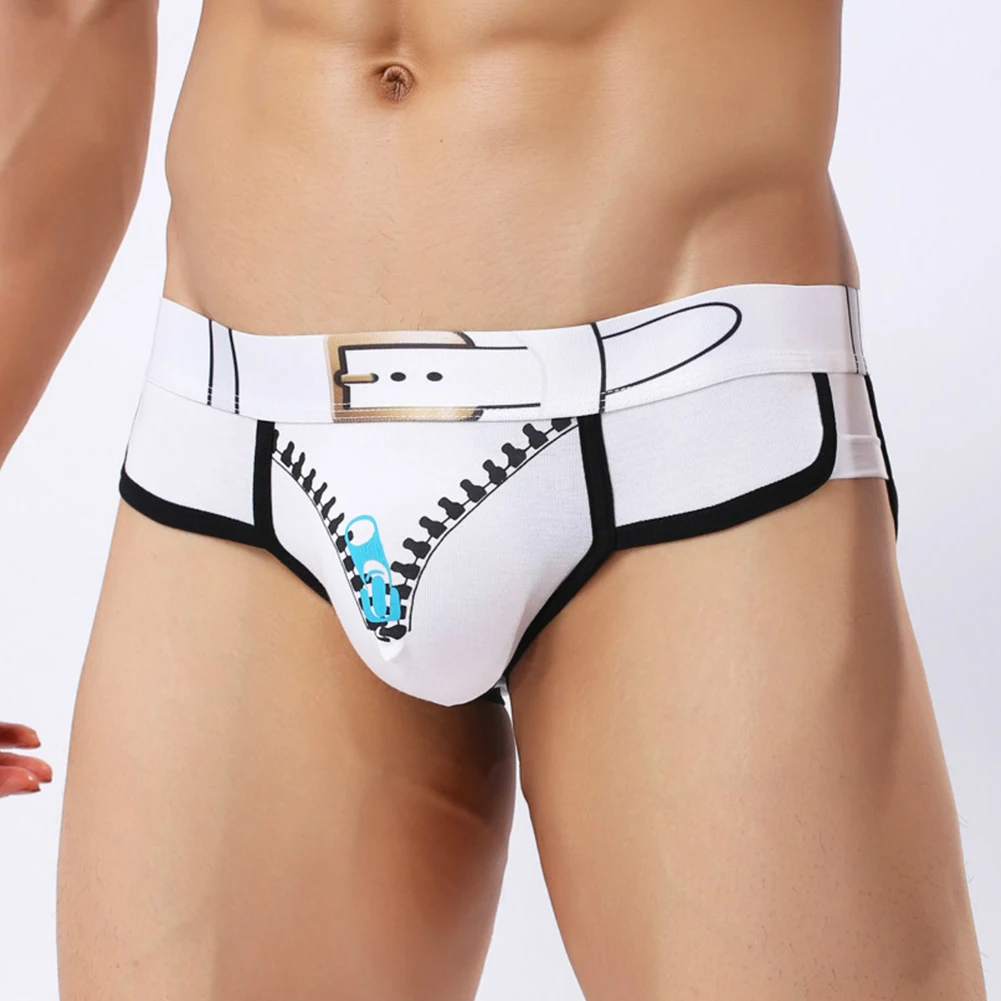 

Breathable Cotton Underwear For Men Breathable Pouch 95 Cotton 5 Spandex Classic Style Pouch Design Tag Size S-XL