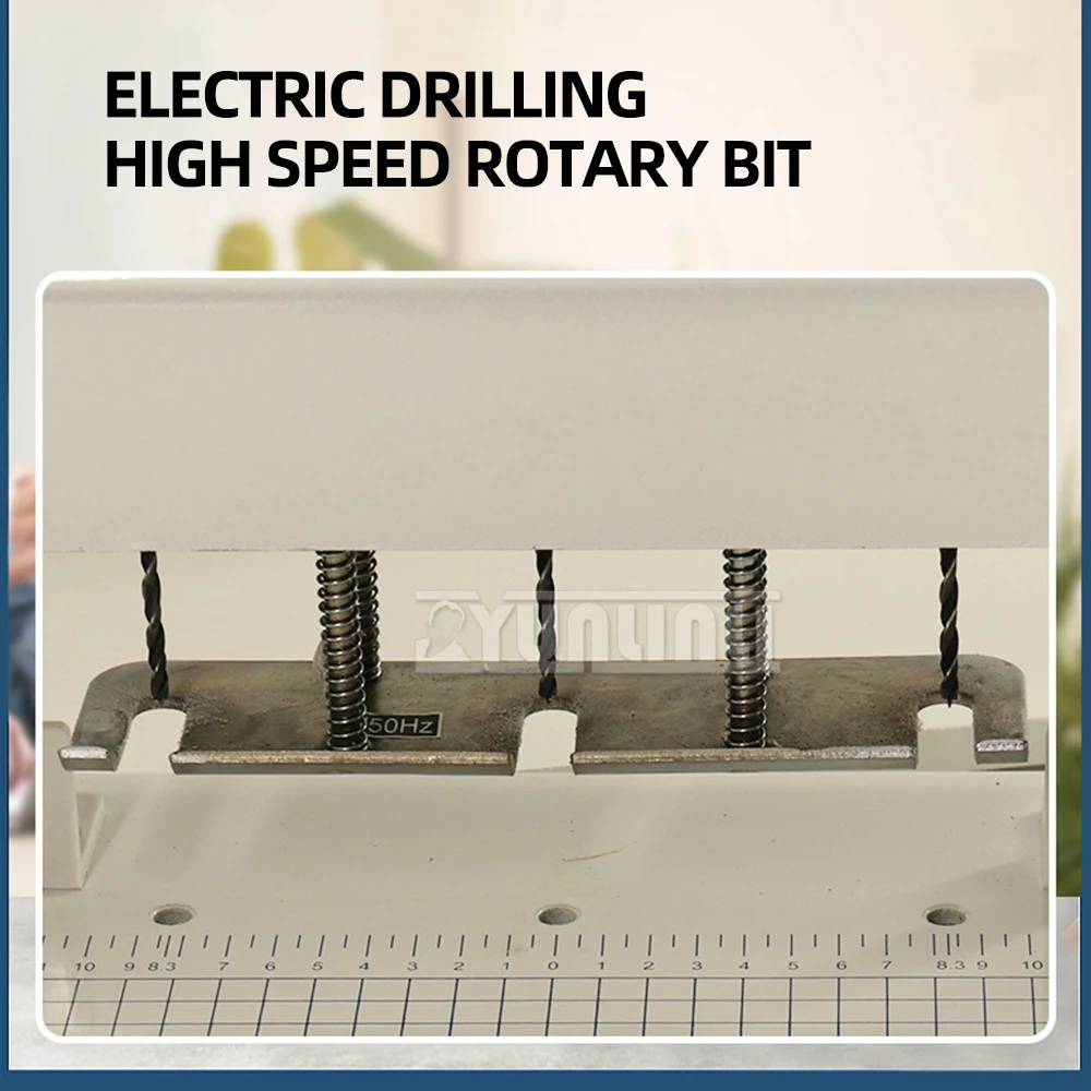 ماكينة ثقب الملفات الكهربائية 3 فتحات ماكينة تجليد الورق بسمك 4 سنتيمتر ماكينة ثقب البيانات فتحة 3/4/5 مللي متر XD-S40