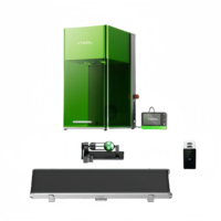 XTool Bundle Set 20W Dual Fiber Diode Laser Engraver Cutter Ultra F1 Ultra Machine for Wood/Stone AP2/RA2 Pro Fast Smoke