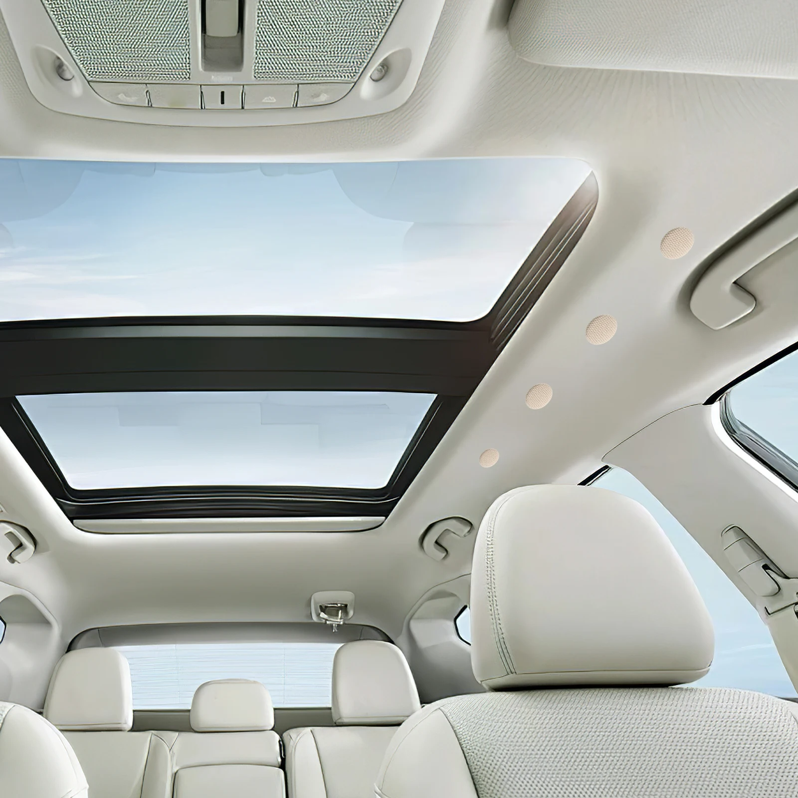 

30 Pcs Headliner Repair Kit Roof Cloth Black Buttons Liner Screw Fabric Rivets Interior Ceiling Top Fixing