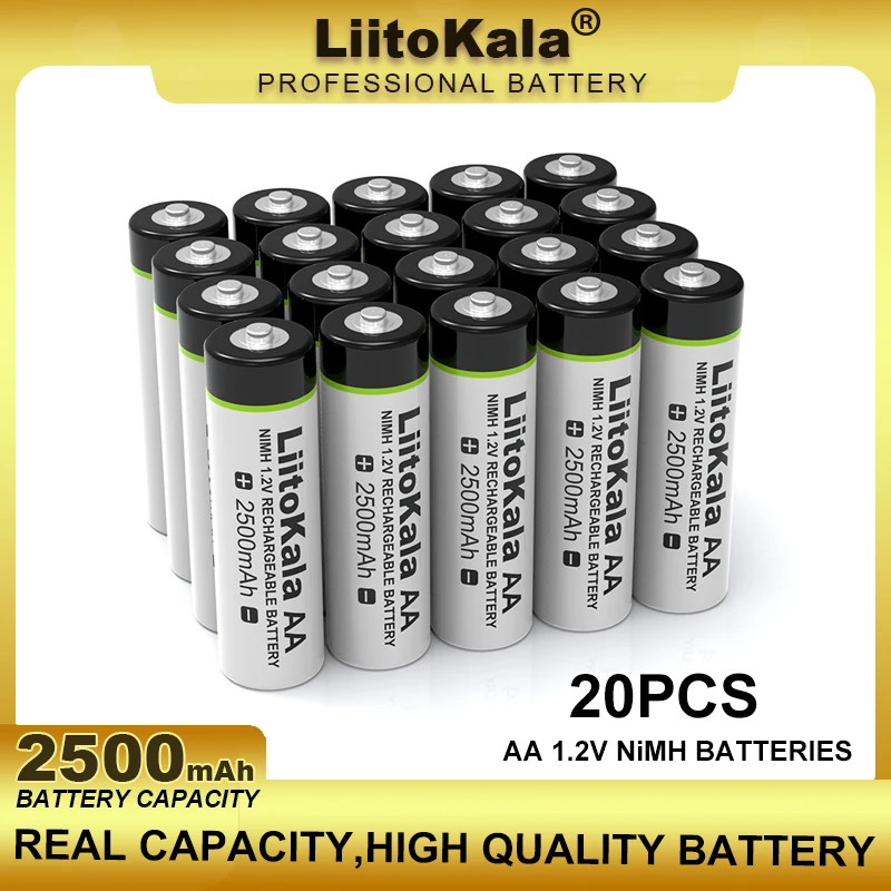 20pcs-liitokala-12v-aa-2500mah-ni-mh-rechargeable-battery-for-temperature-gun-remote-control-mouse-toy-batteries