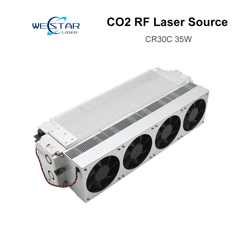 

Good Quality Metal RF CO2 Laser Tube CR30C 35W Laser Source for Laser Marking Engraving Machine