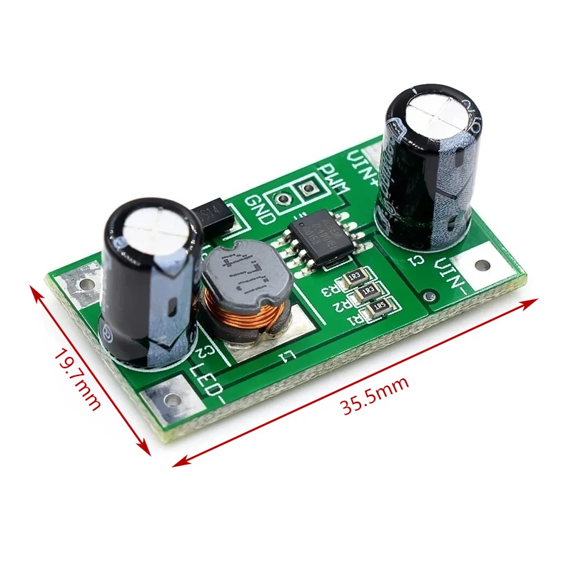 1 واط 2 واط/3 واط LED سائق 350mA 700mA PWM يعتم المدخلات 5-35 فولت تيار مستمر وحدة التيار المستمر