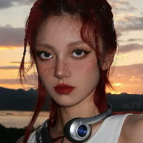 Imagen 2 del producto Estampado de purpurina tatuaje temporal pecas parches de maquillaje metálico dorado plata pecas falsas tatuaje pegatinas pegatinas de uñas rsi