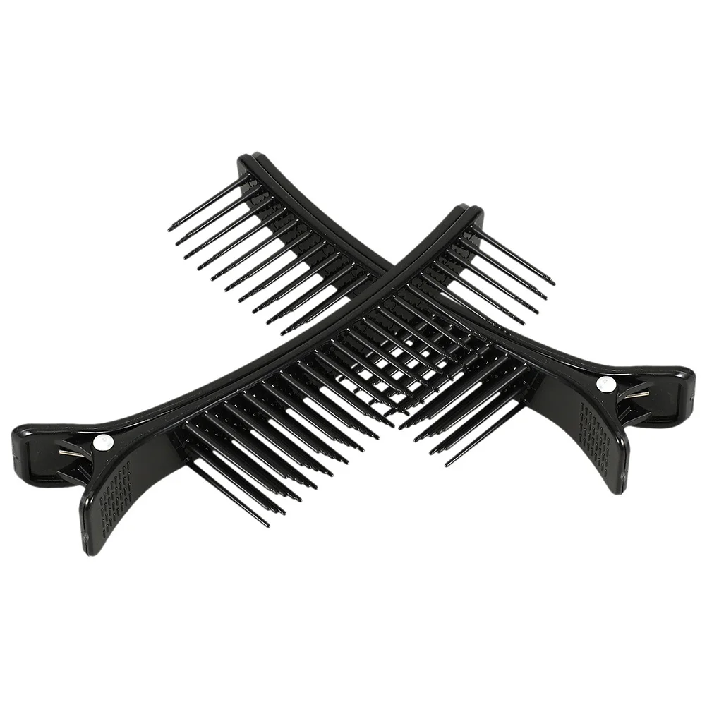 2Pcs Hair Curler Jaw Clamps Versatile Styling Durable Material for Home Travel Easy Use Sectioning Clips Hot Roller Clamp